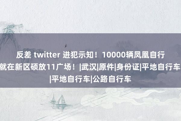 反差 twitter 进犯示知！10000辆凤凰自行车免费送！就在新区硕放11广场！|武汉|原件|身份证|平地自行车|公路自行车